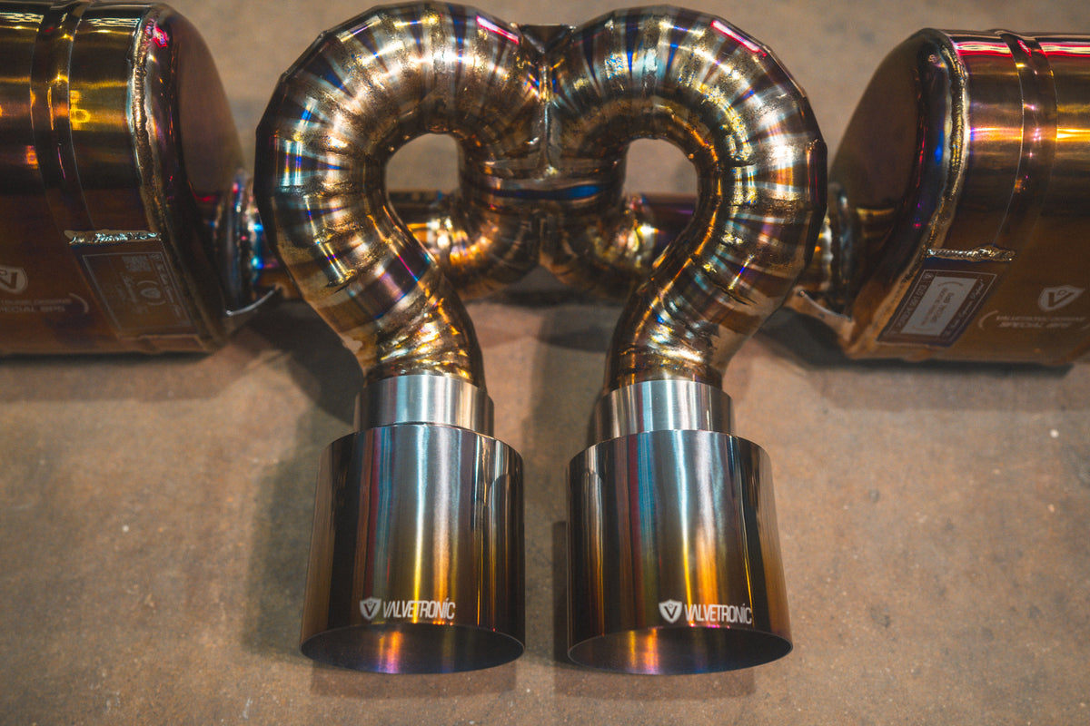 Porsche 911 GT3 & GT3 RS 991.1/991.2 Valved Sport Exhaust System by Valvetronic