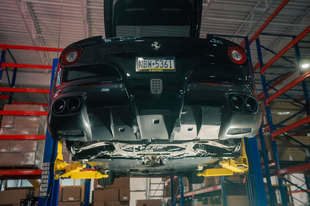 Ferrari F12berlinetta & 812 Superfast/GTS Titanium Valved Sport Exhaust System by Valvetronic