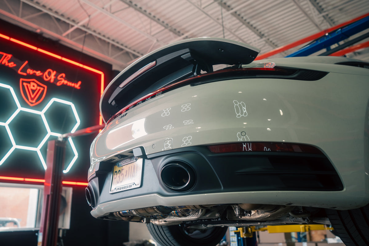 Porsche 992 Carrera Turbo Valved Sport Exhaust System