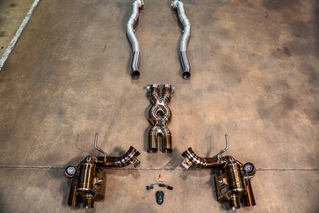 Ferrari F12berlinetta & 812 Superfast/GTS Titanium Valved Sport Exhaust System by Valvetronic