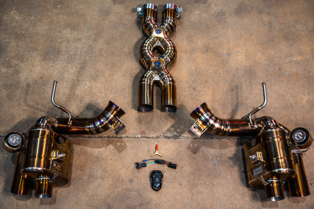 Ferrari F12berlinetta & 812 Superfast/GTS Titanium Valved Sport Exhaust System by Valvetronic