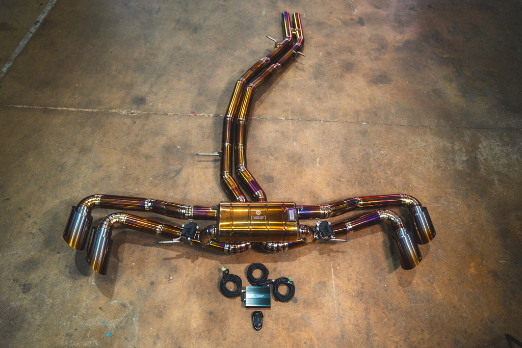 Lamborghini Urus Titanium Valved Sport Exhaust System by Valvetronic