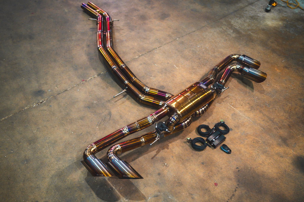 Lamborghini Urus Titanium Valved Sport Exhaust System by Valvetronic
