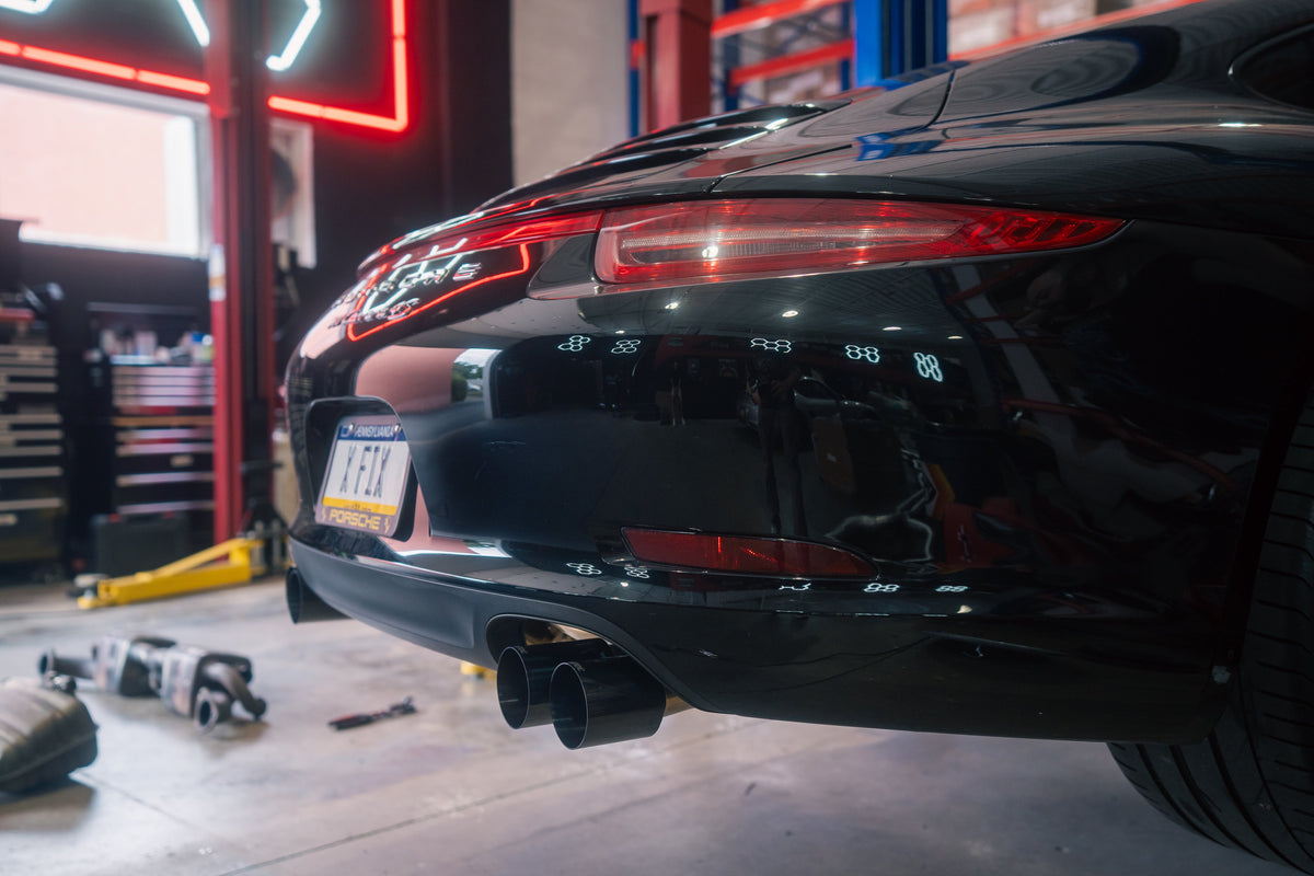 Porsche 911 Carrera / S / GTS 991.1 Valved Sport Exhaust System by Valvetronic