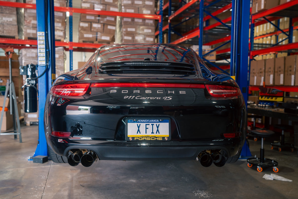Porsche 911 Carrera / S / GTS 991.1 Valved Sport Exhaust System by Valvetronic