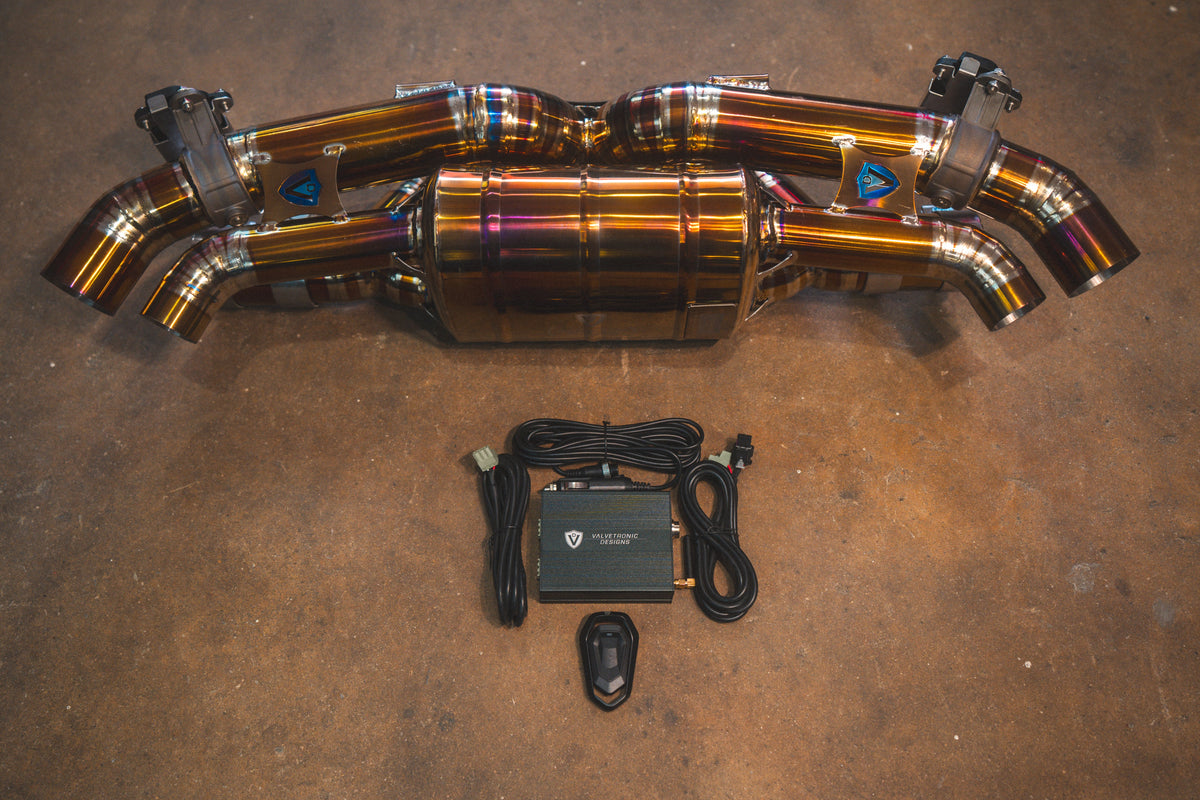 Porsche 992 Carrera Turbo Valved Sport Exhaust System