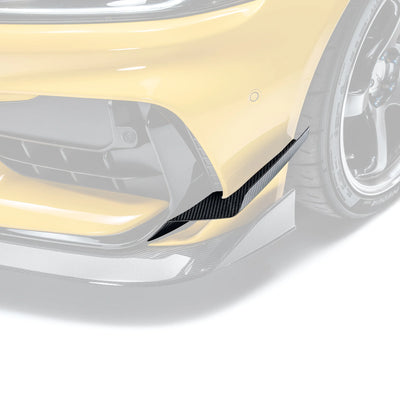 Toyota GR Supra A90 Mk5 Carbon Fibre Front Bumper Canards for ADRO Front Bumper