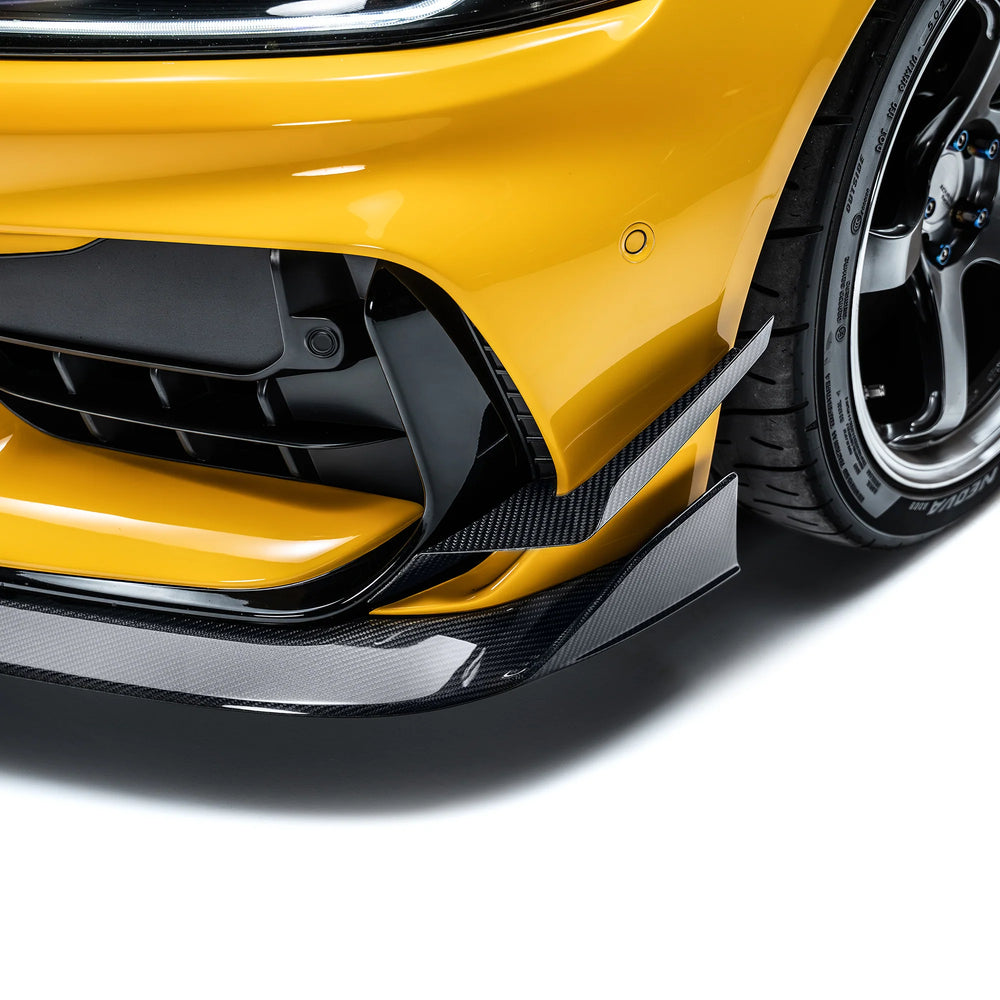 Toyota GR Supra A90 Mk5 Carbon Fibre Front Bumper Canards for ADRO Front Bumper