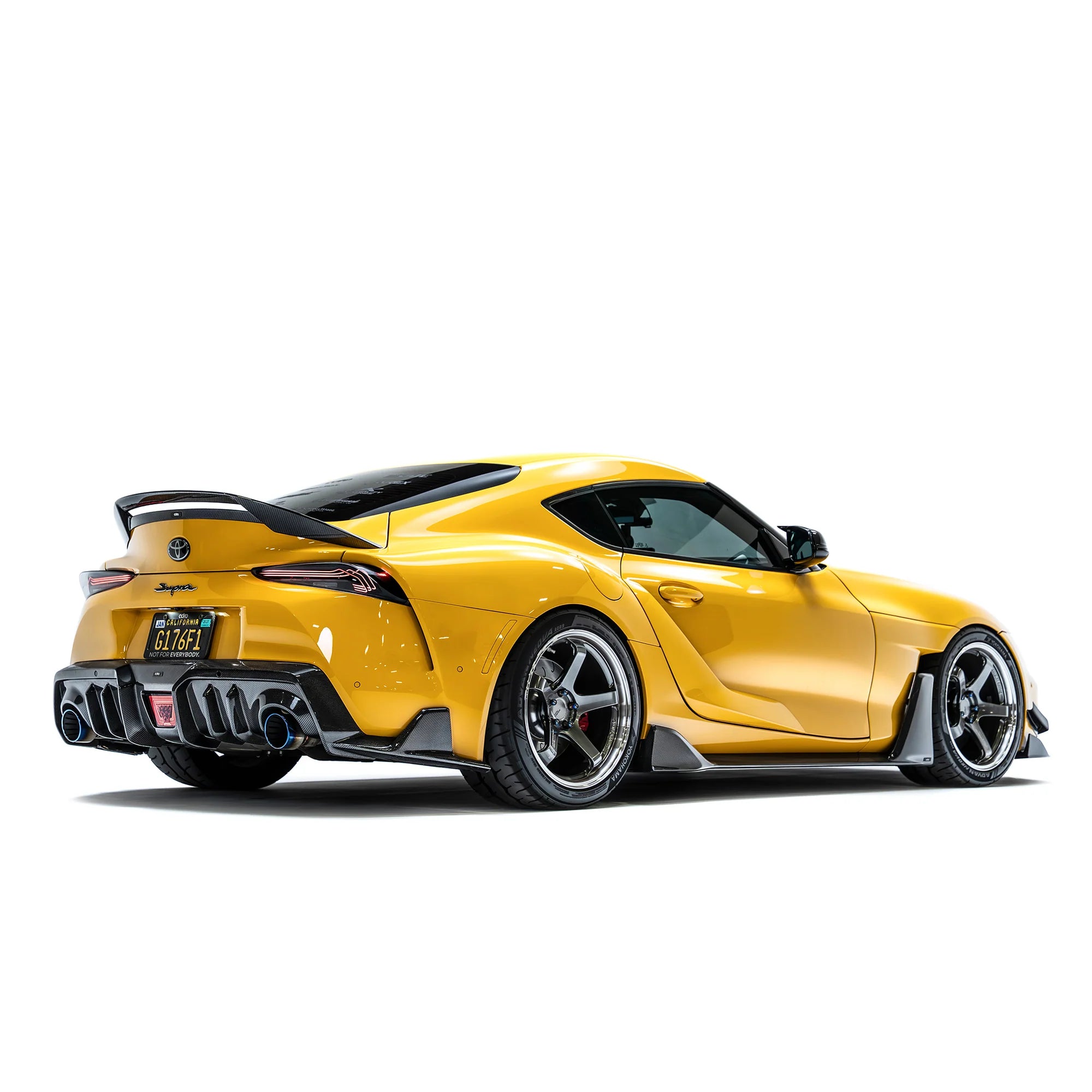 Toyota GR Supra A90 Mk5 Carbon Fibre V2 Front Splitter for ADRO Front Bumper