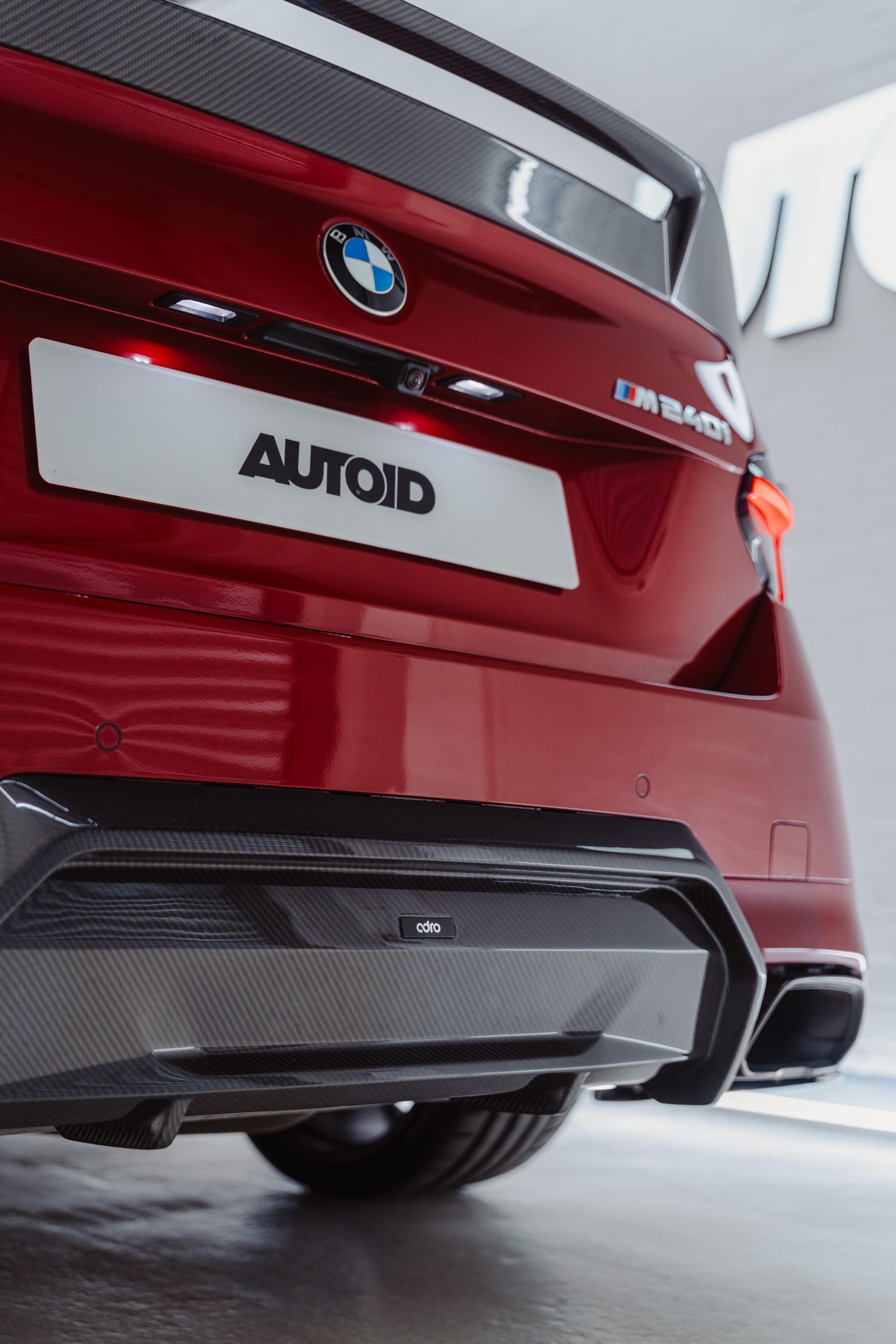 BMW M2 G87 Pre-Preg Duckbill Carbon Fibre Rear Spoiler by Adro (2023+)