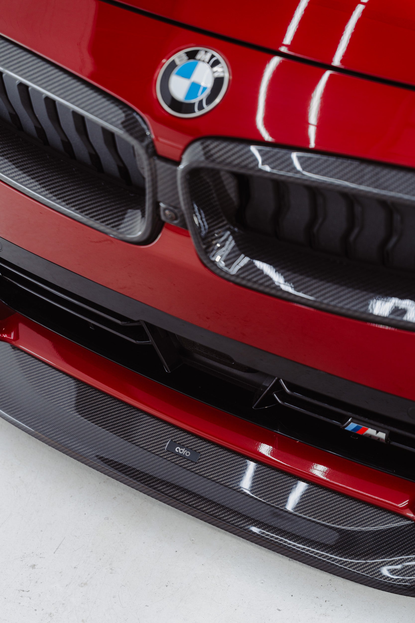 Adro BMW M240i & 230i M Sport G42 Carbon Fibre Front Splitter by ADRO  Front Lips & Splitters  AUTOID®  