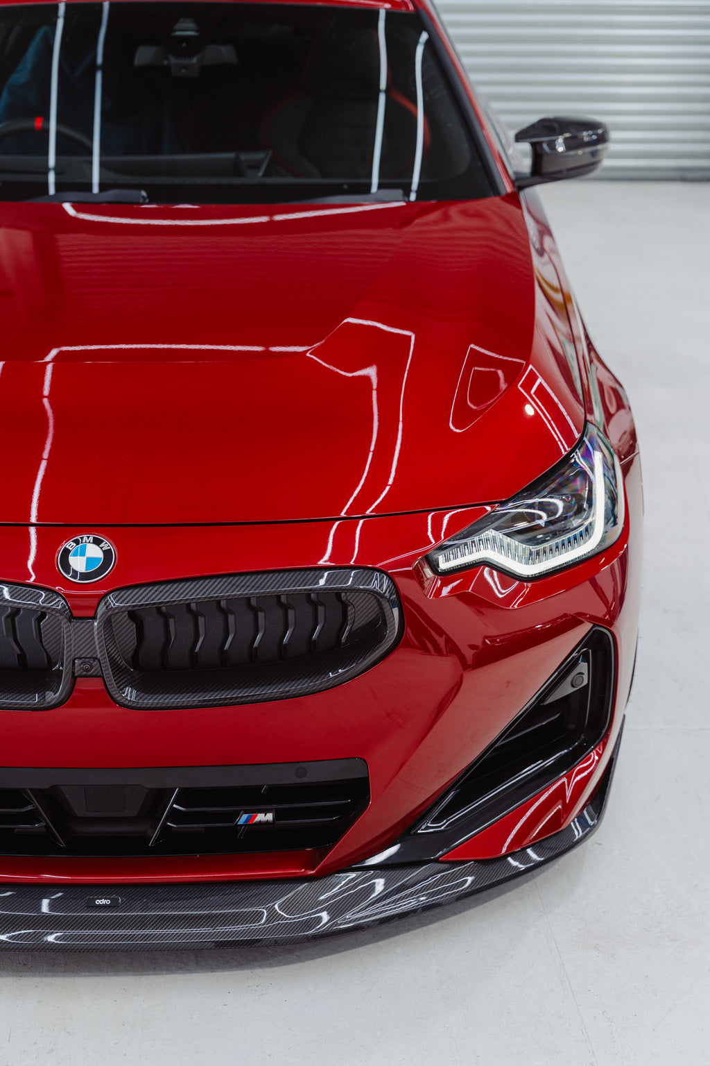 Adro BMW M240i & 230i M Sport G42 Carbon Fibre Front Splitter by ADRO  Front Lips & Splitters  AUTOID®  