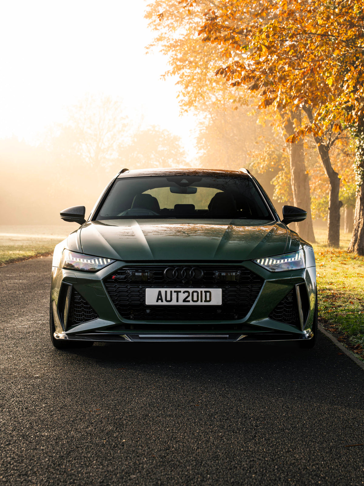 Audi RS6 & RS7 C8 FI-1 Pre-preg Carbon Fibre Front Bumper Covers by FORM (2020+)