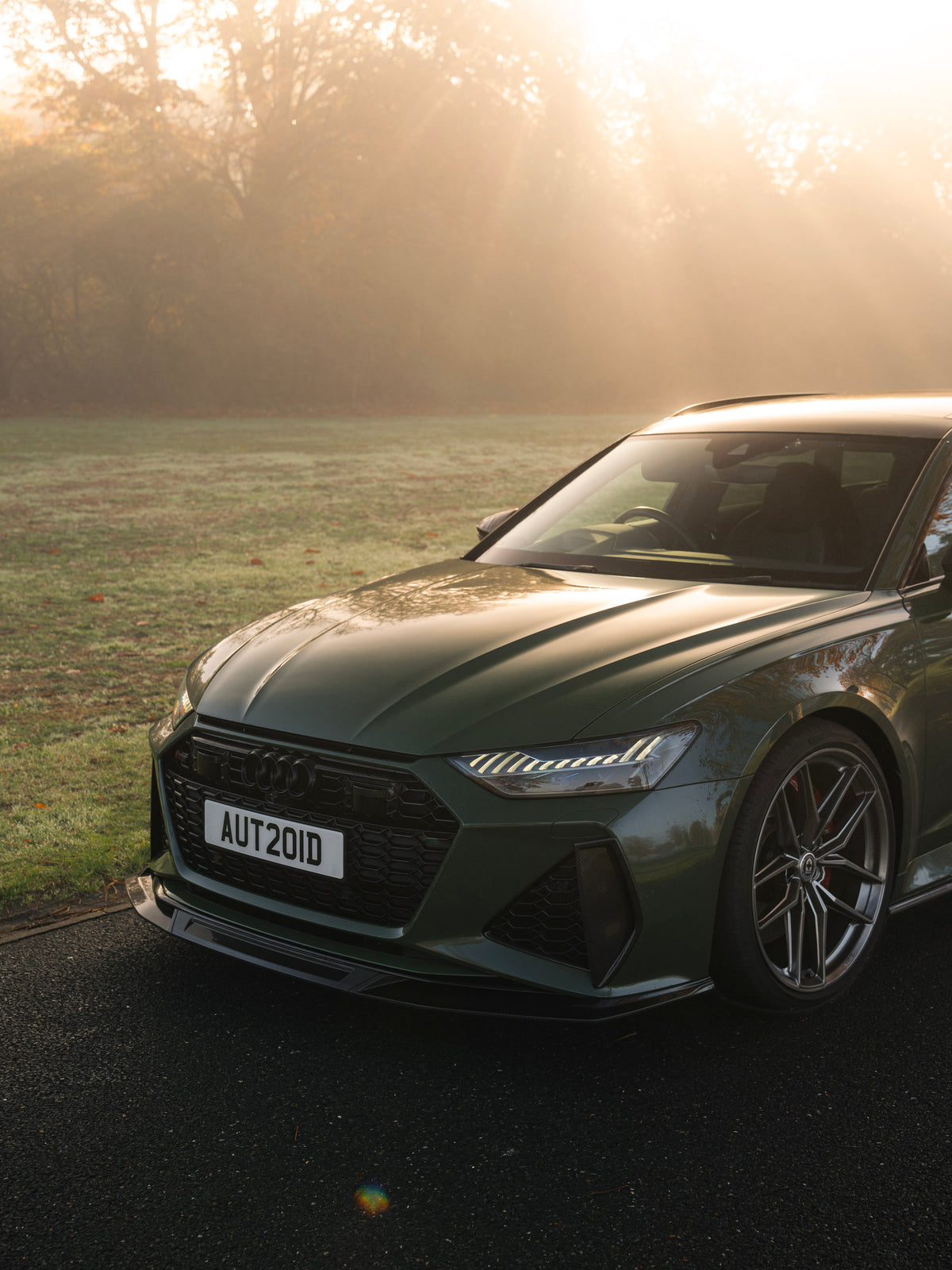 Audi RS6 & RS7 C8 FI-1 Pre-preg Carbon Fibre Front Bumper Covers by FORM (2020+)