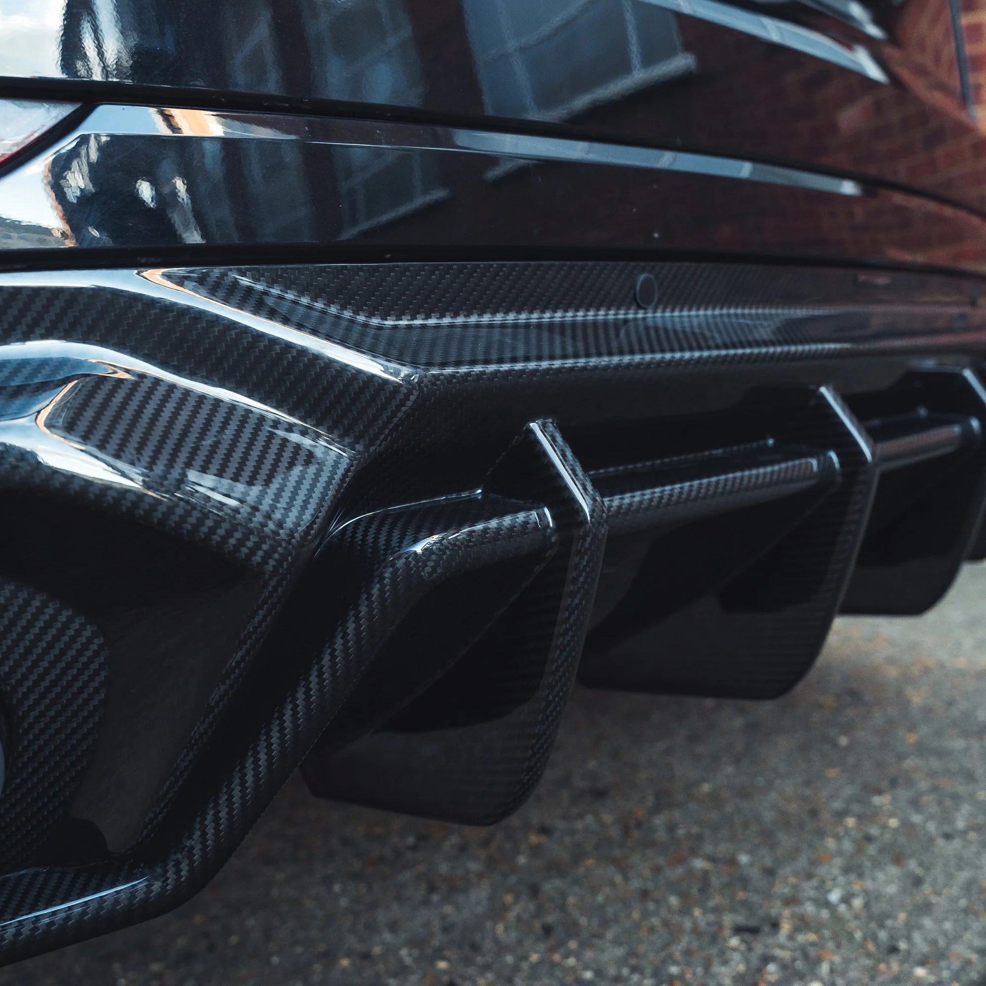 Audi RSQ8 4M Pre-Preg Carbon Fibre Rear Diffuser by CT Design (2019+), Rear Diffusers, CT Design - AUTOID | Premium Automotive Accessories