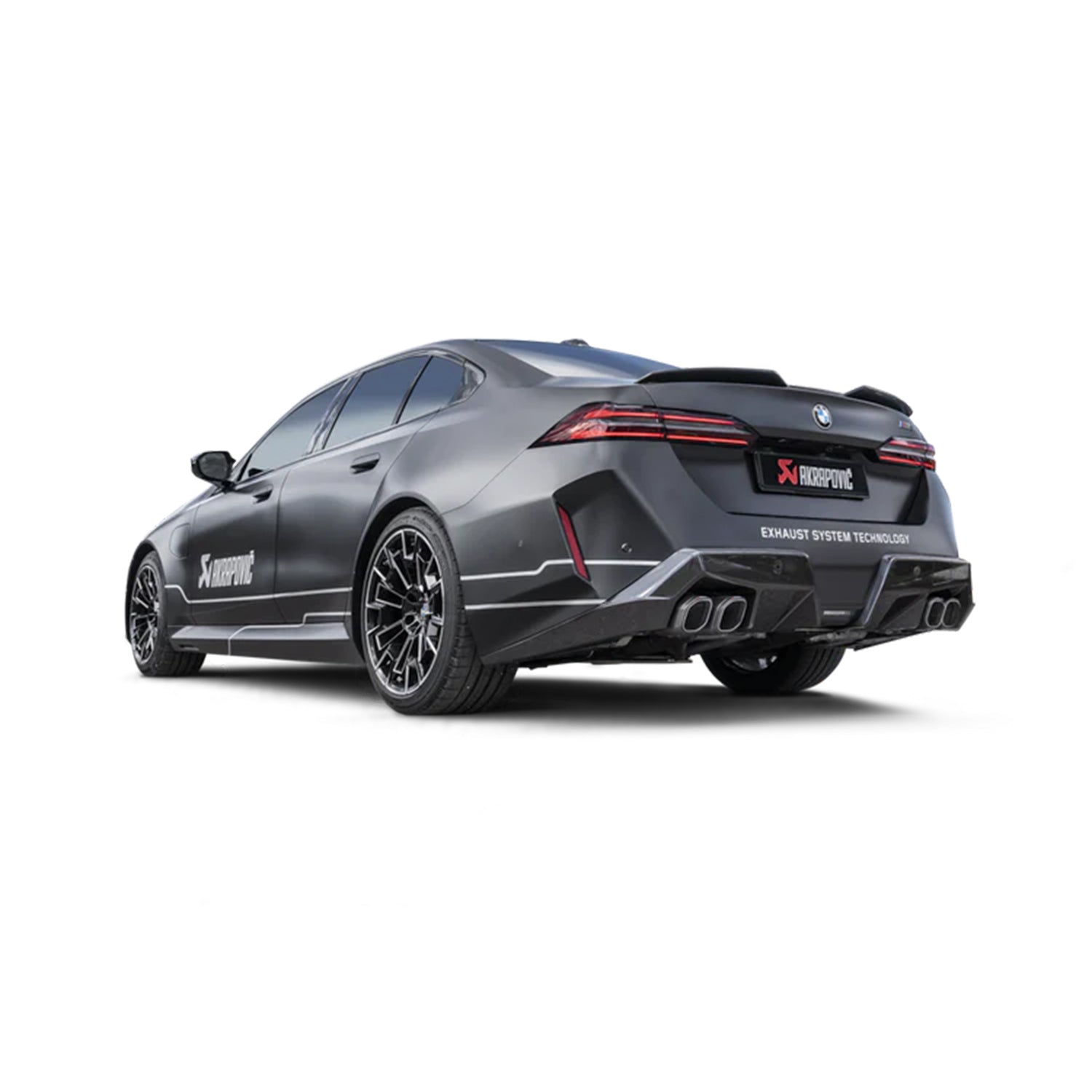 BMW M5 G90/G99 Carbon Fibre Rear Diffuser by Akrapovic