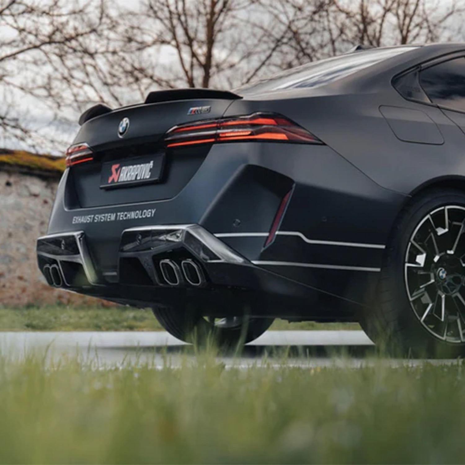 BMW M5 G90/G99 Titanium Slip-On Line - OPF by Akrapovic