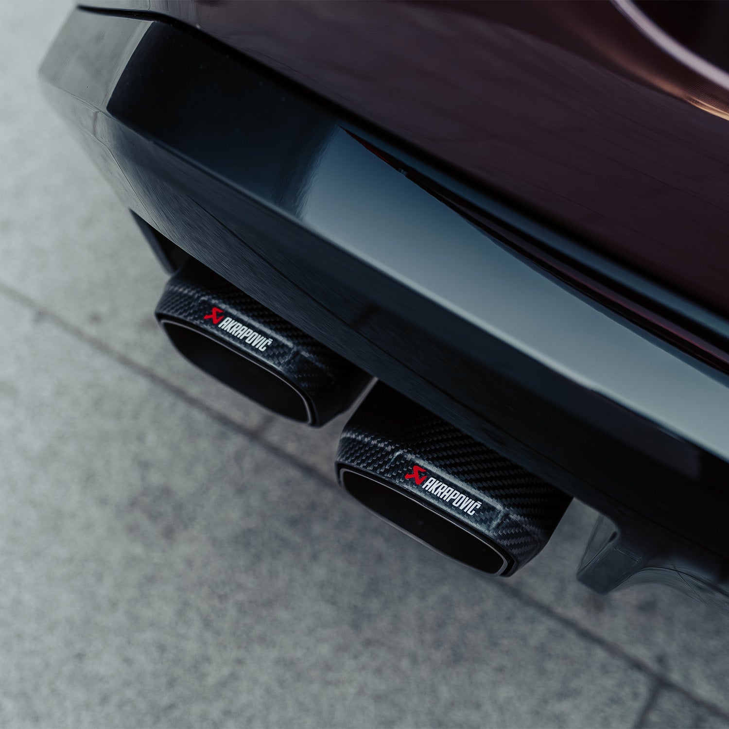 BMW M5 G90/G99 Titanium Slip-On Line - OPF by Akrapovic