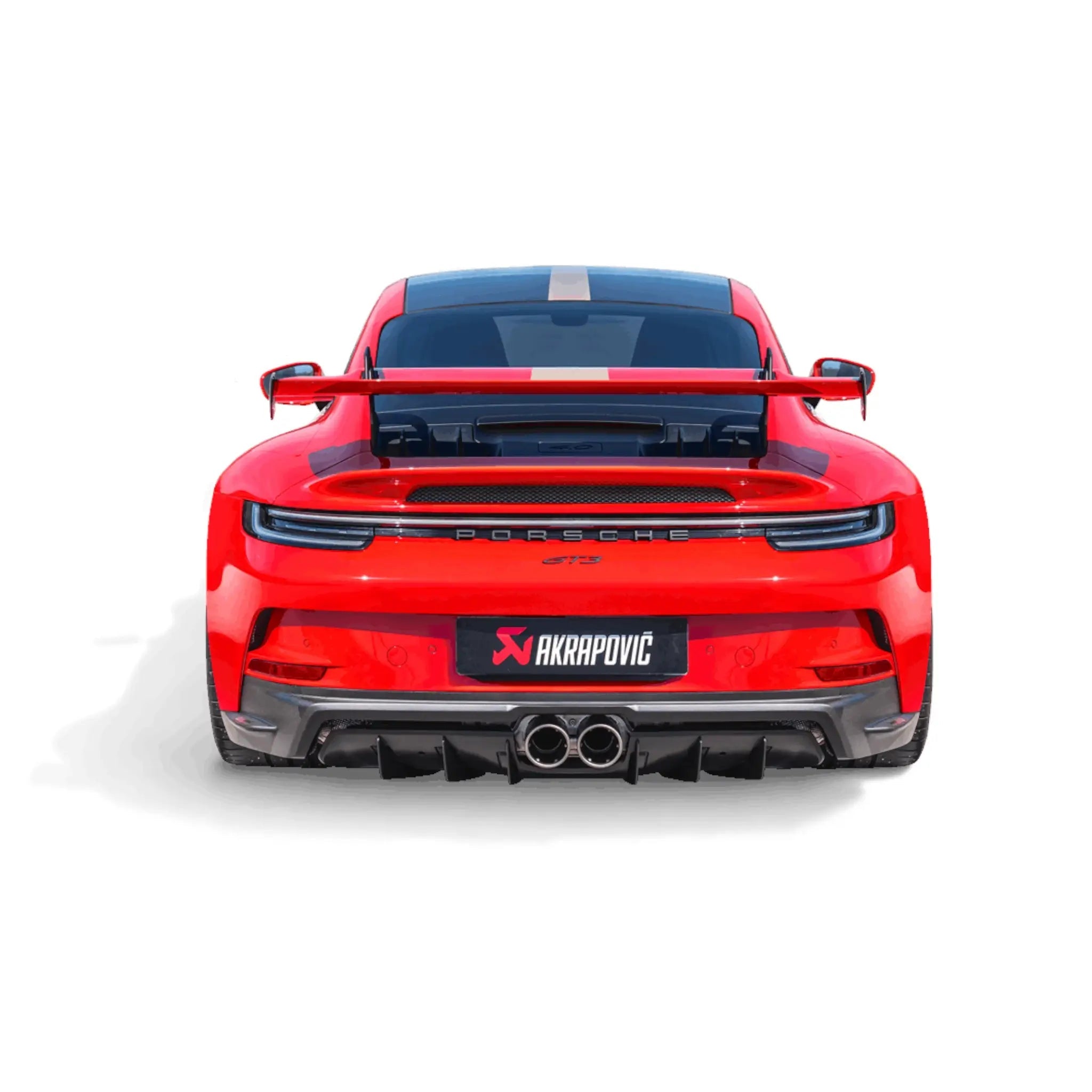 Porsche 911 GT3/GT3 Touring Carbon Fibre Rear Diffuser in Matte by Akrapovic, Rear Diffusers, Akrapović - AUTOID | Premium Automotive Accessories
