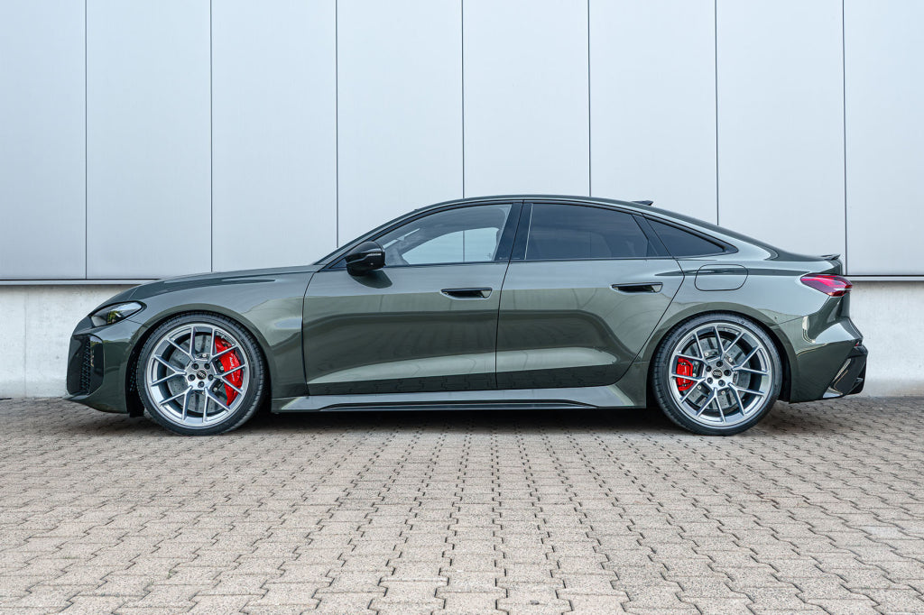 Audi RS5 B10 H&R Lowering Springs side profile lowered