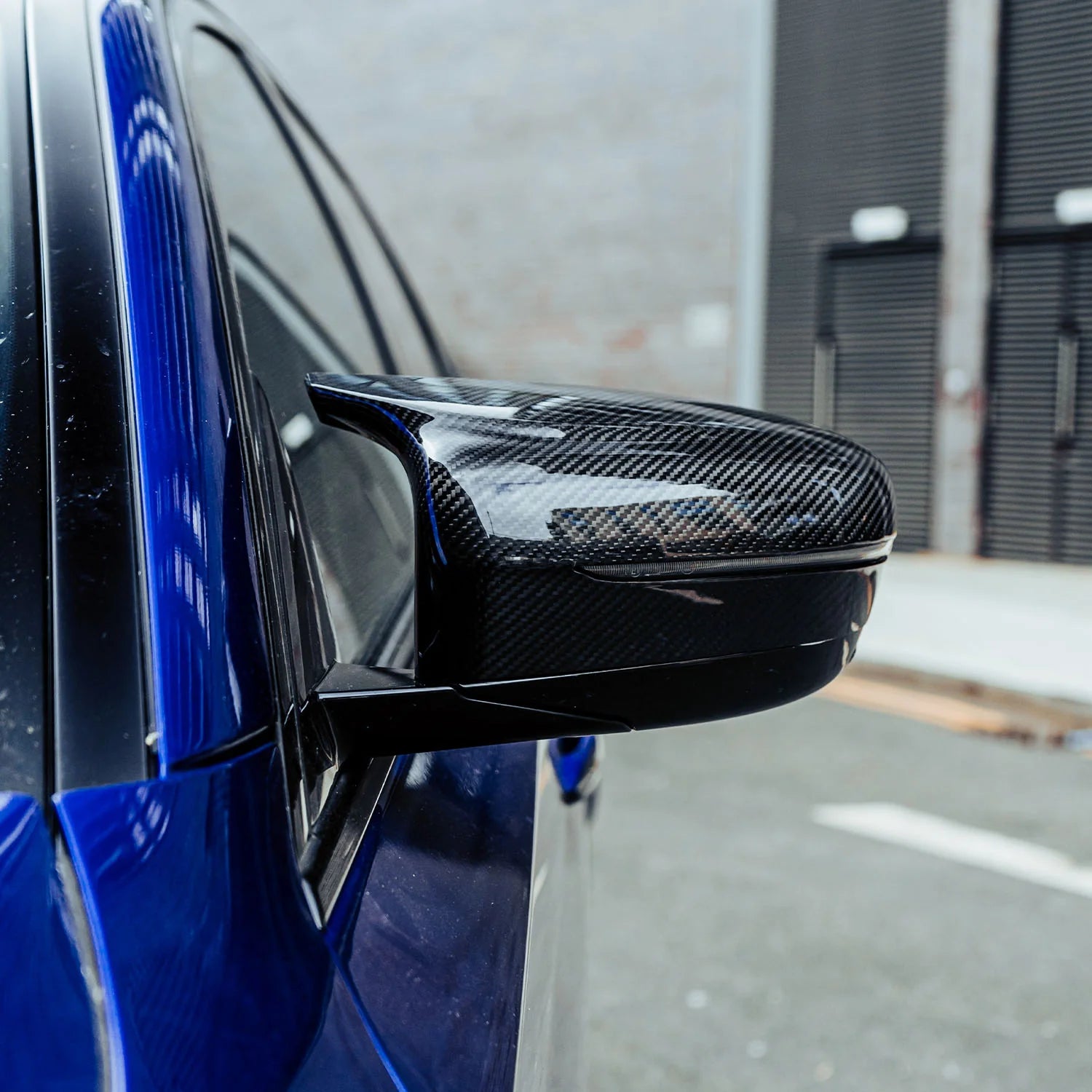 BMW M5 F90 Pre-preg Carbon Fibre M Style Mirror Covers by TRE (2018+), Mirror Covers, TRE - AUTOID | Premium Automotive Accessories