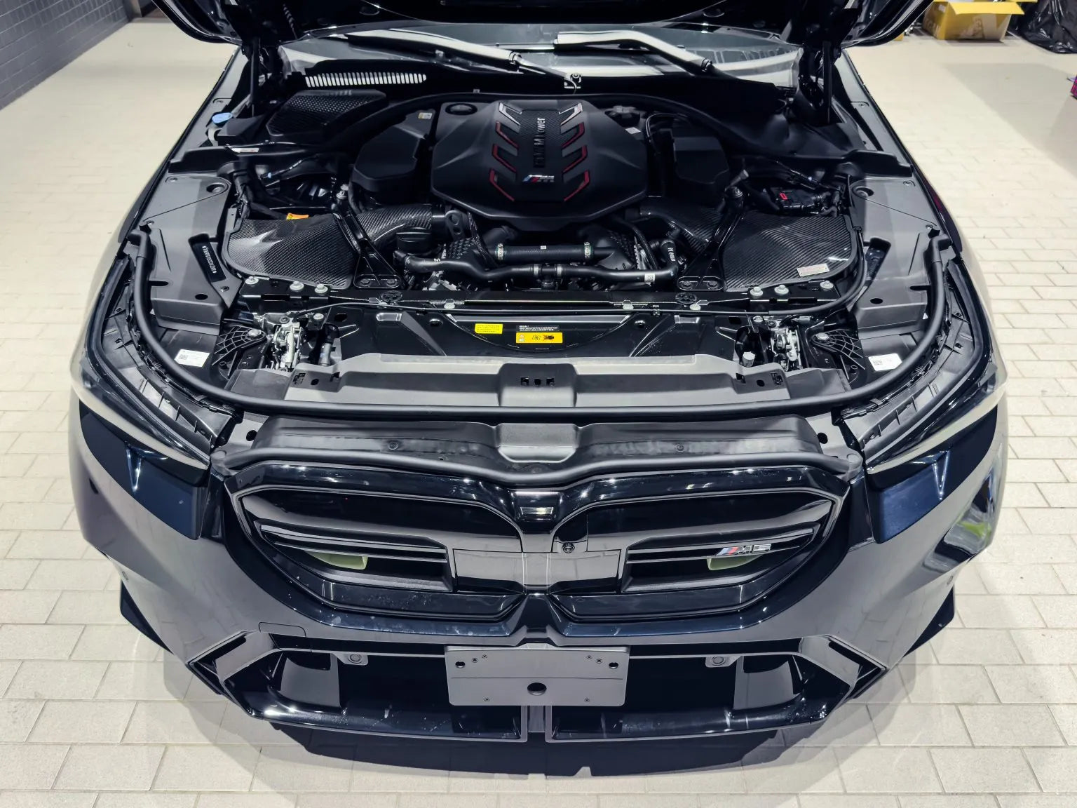 Admisión de Aire Frío de Fibra de Carbono Arma Speed para BMW M5 G90 G99 (2024+)