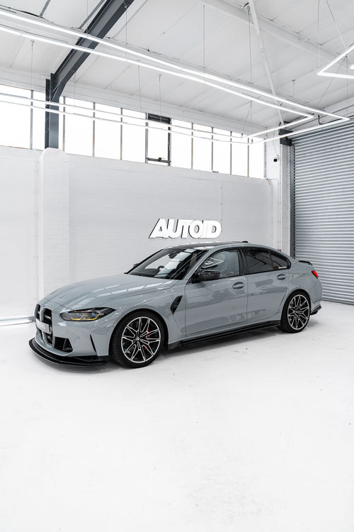 Zaero Design BMW M3 G80 G81 EVO-S Gloss Black Side Skirts by ZAERO (2021+)  Side Skirts & Winglets  AUTOID®  