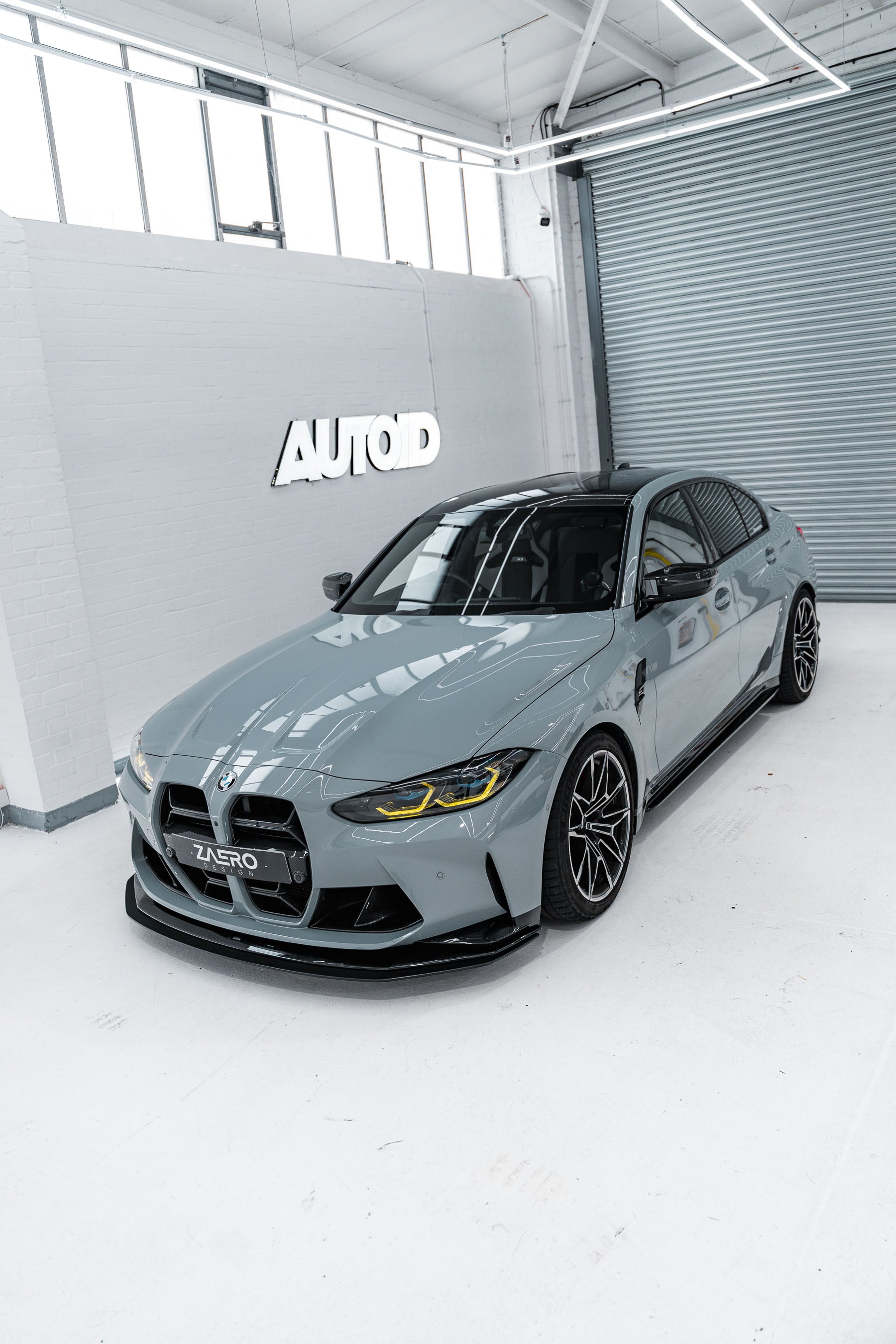 Zaero Design BMW M3 G80 G81 EVO-S Gloss Black Side Skirts by ZAERO (2021+)  Side Skirts & Winglets  AUTOID®  