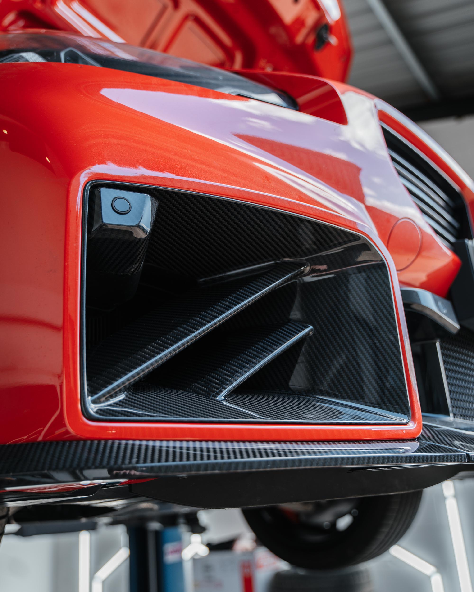 BMW M2 G87 Pre-Preg Carbon Fibre Front Ducts Inserts by TRE (2023+), Bumper Inserts & Trim, TRE - AUTOID | Premium Automotive Accessories