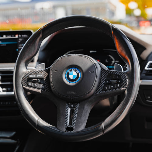 Garniture de volant en fibre de carbone et Alcantara M Sport Série G BMW par FORM