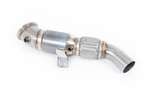 BMW M140i F20 F21 4.5" Downpipe with 90mm Flex & 100 CPSI Race Cat by Milltek