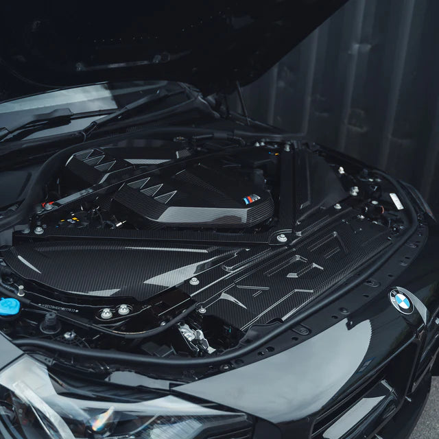 BMW M2 G87, M3 G80 G81 & M4 G82 G83 Pre-Preg Carbon Fibre Cooling Shroud by TRE (2021+), Vehicle Dress Up Caps & Covers, TRE - AUTOID | Premium Automotive Accessories