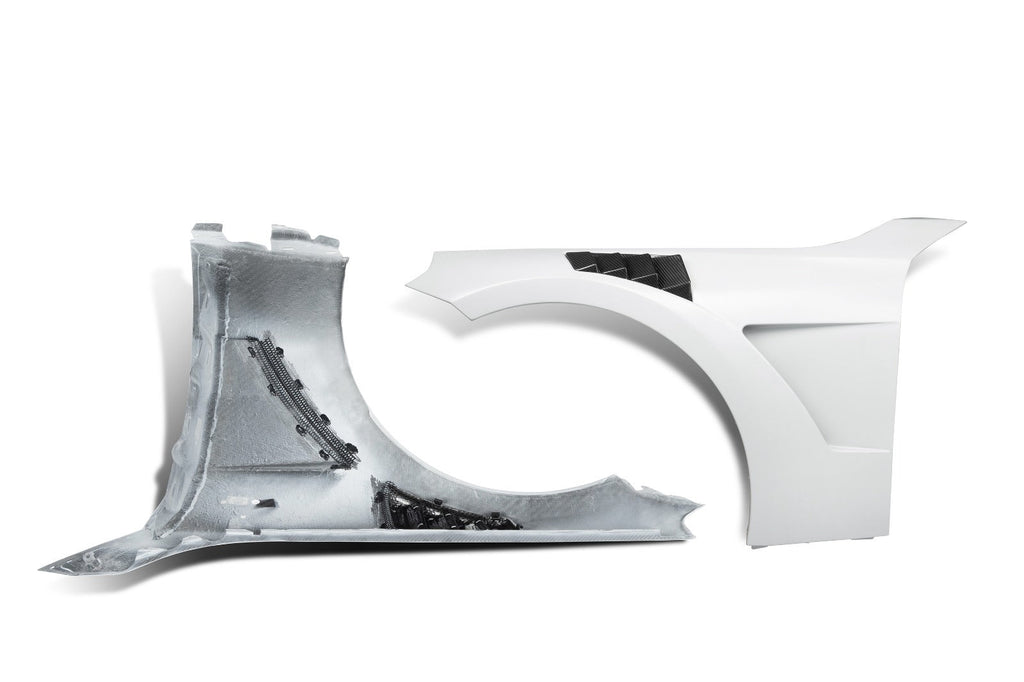 BMW M2 G87 Pre-Preg Carbon Fibre & Primer Side Fender Wings by SQ (2021+)
