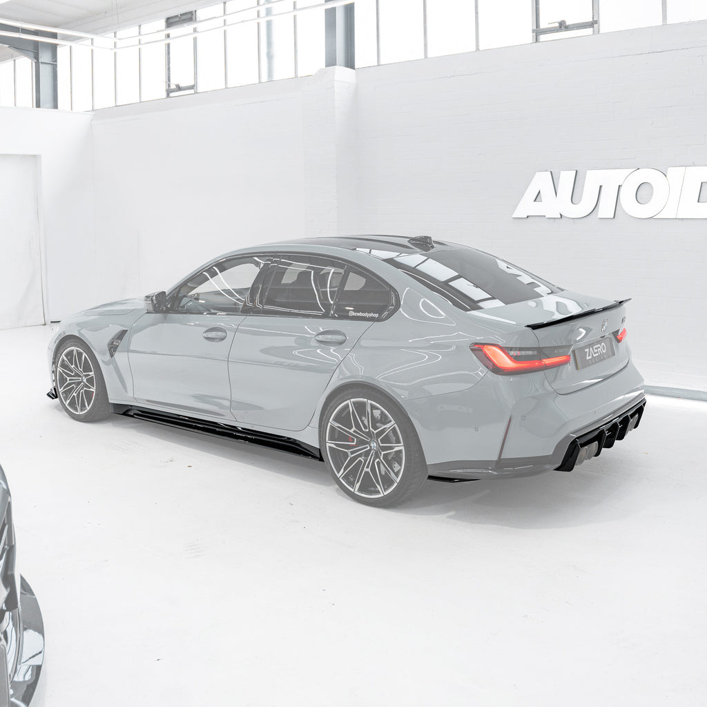 Zaero Design BMW M3 G80 Saloon Gloss Black Body Kit by ZAERO  Styling Kit  AUTOID  