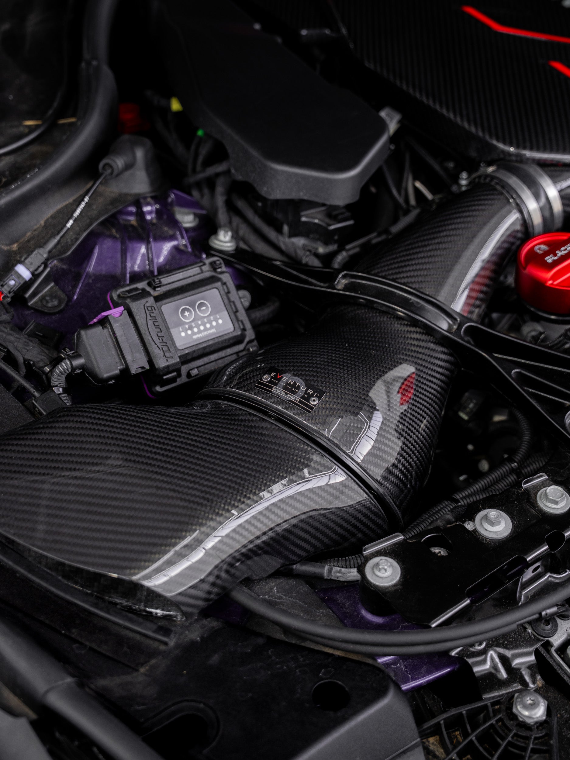 Eventuri BMW M5 G90 G99 Carbon Fibre Turbo Inlets by Eventuri  Air Intakes  AUTOID  