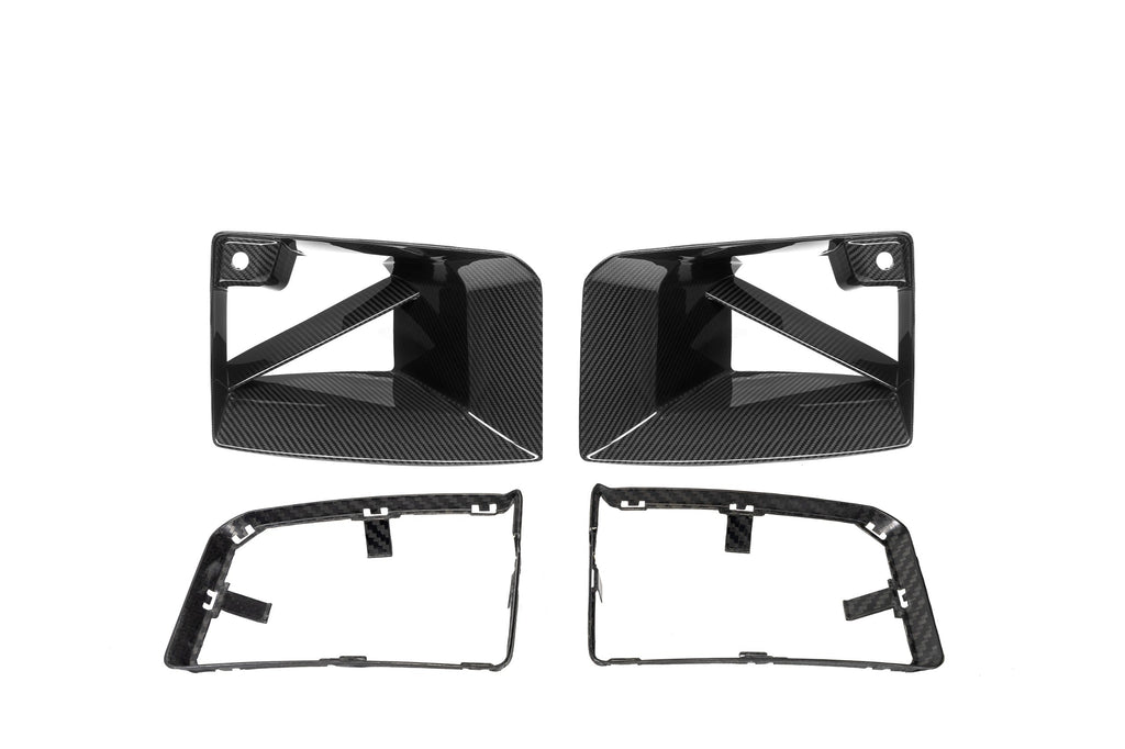 BMW M2 G87 Pre-Preg Carbon Fibre Front Ducts Inserts by FORM (2023+)
