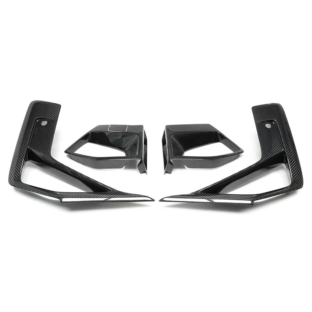 FORM Industries BMW X3M F97 & X4M F98 LCI Pre-Preg Carbon Fibre Front Bumper Inserts by FORM (2021+)  Bumper Inserts & Trim  AUTOID®  