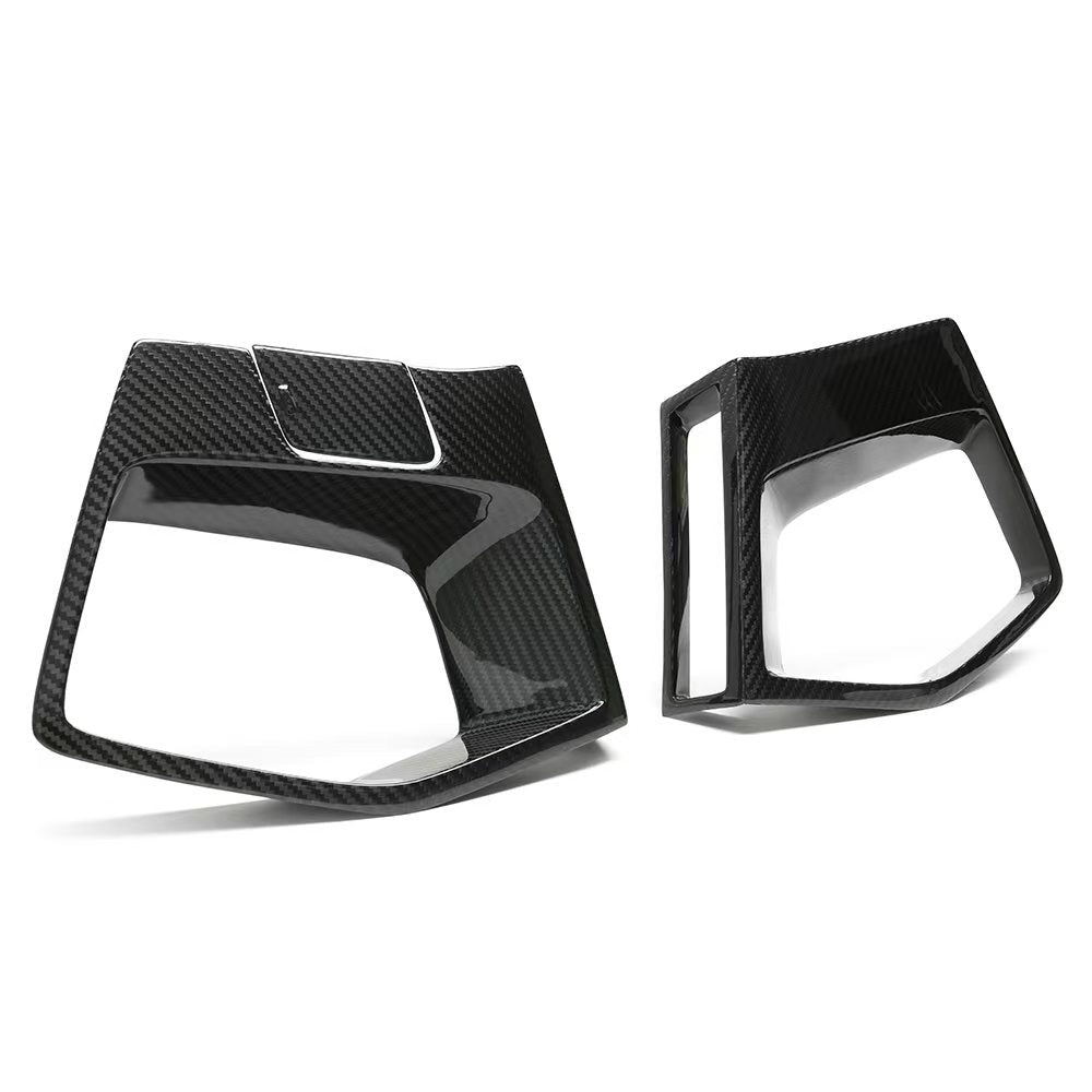 FORM Industries BMW X3M F97 & X4M F98 LCI Pre-Preg Carbon Fibre Front Bumper Inserts by FORM (2021+)  Bumper Inserts & Trim  AUTOID®  