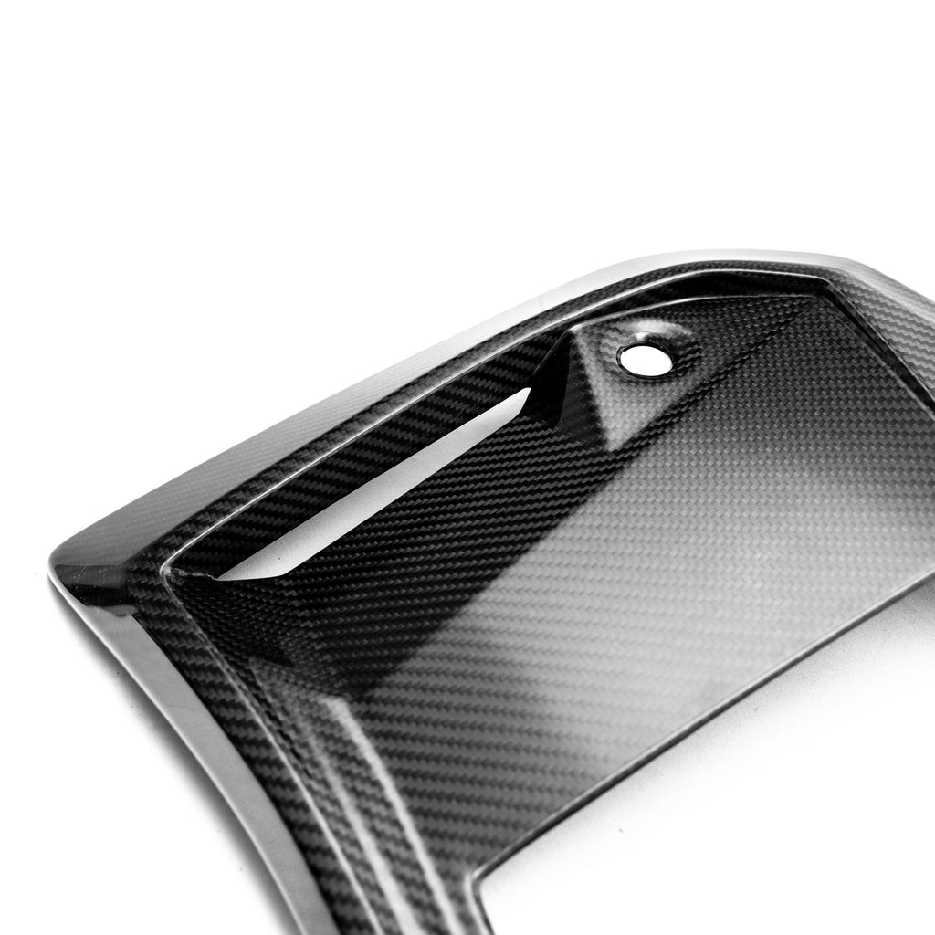 BMW X3 M50 G45 & M Sport Pre-preg Carbon Fibre PR-1 Front Canard Trims by TREVORA (2025+)