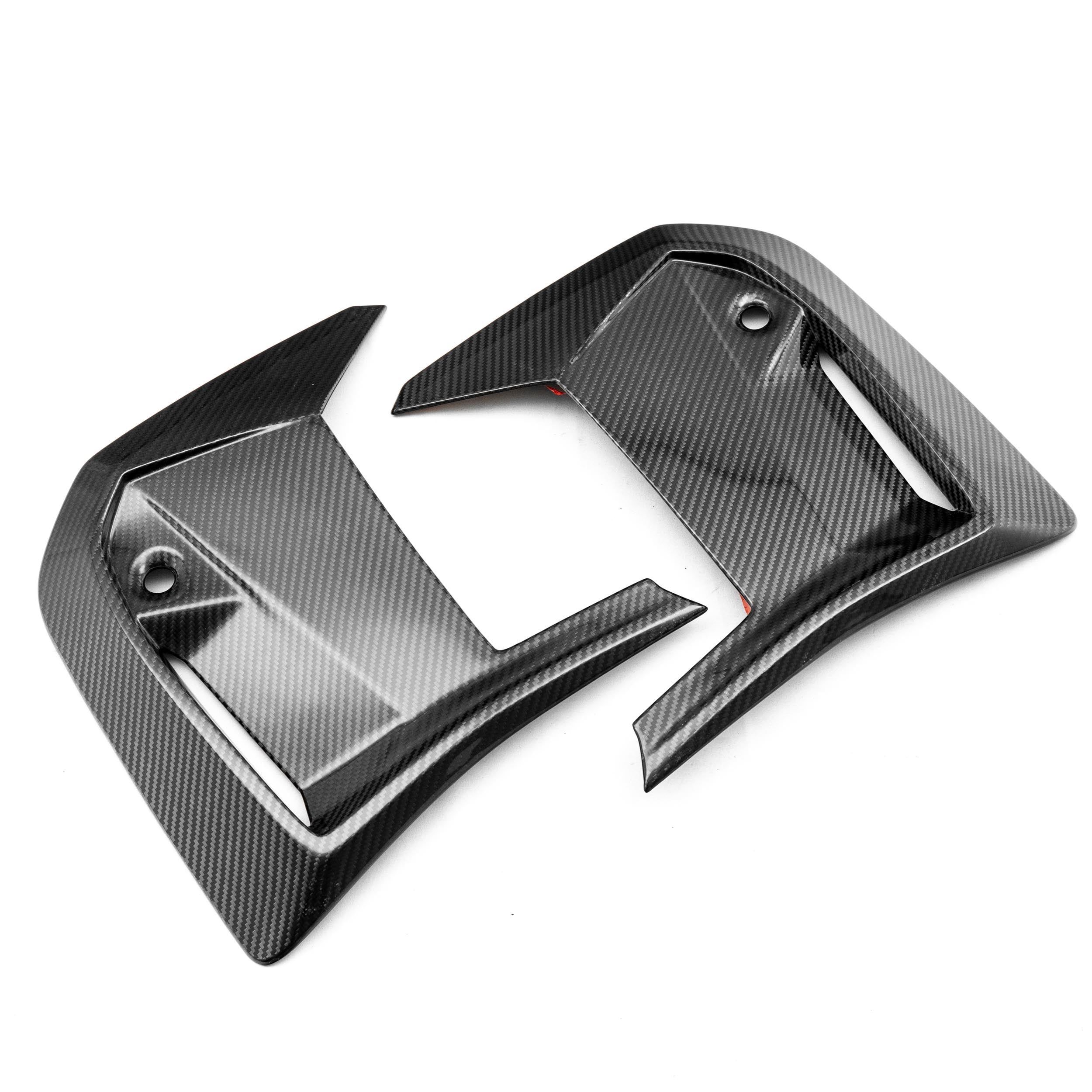 BMW X3 M50 G45 & M Sport Pre-preg Carbon Fibre PR-1 Front Canard Trims by TREVORA (2025+)