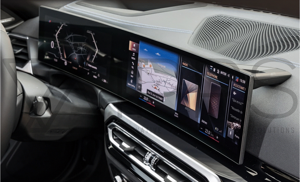 BMW M3 G80, M4 G82, M2 G87 & G Series Models iDrive 8 Instrument Cluster & Navigation Screen PPF (2022+), Reflector Inserts & Overlays, IPPS - AUTOID | Premium Automotive Accessories