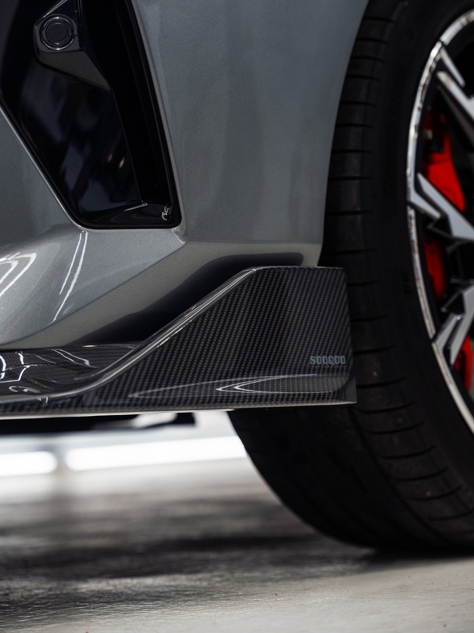 SQ BMW 1 Series F70 & 2 Series F74 Pre-Preg Carbon Fibre Front Splitter by SQ (2024+)  Front Lips & Splitters  AUTOID®  