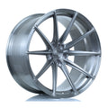 BOLA FP4 Bespoke Forged Alloy Wheels – Titanium Full Brushed Reference