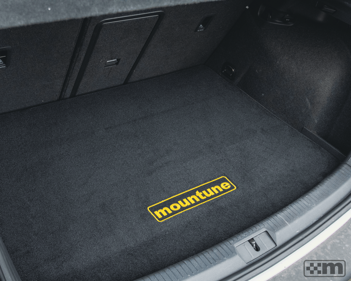 Mountune LUX Boot Mat Golf Mk7 installed