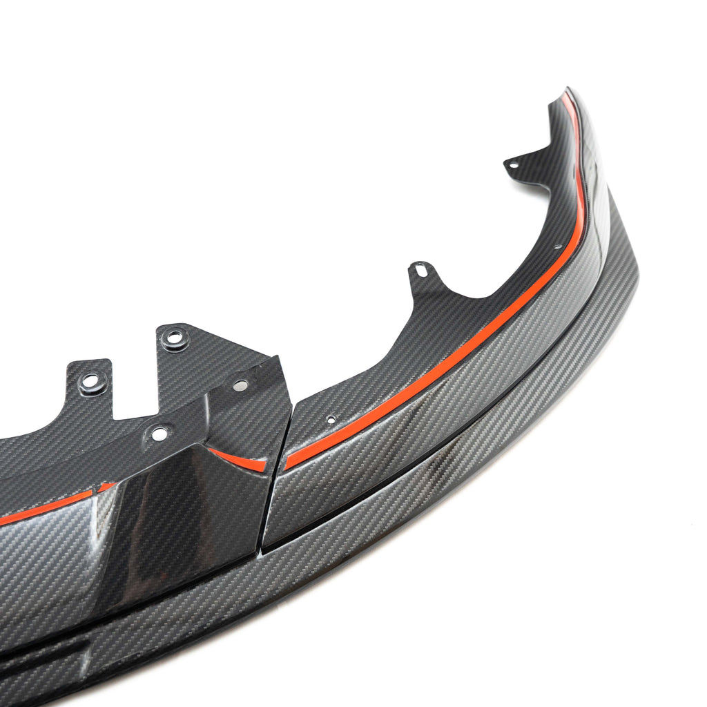 Splitter delantero de fibra de carbono Track TR87 para BMW G87 M2 por TREVORA (2023+)