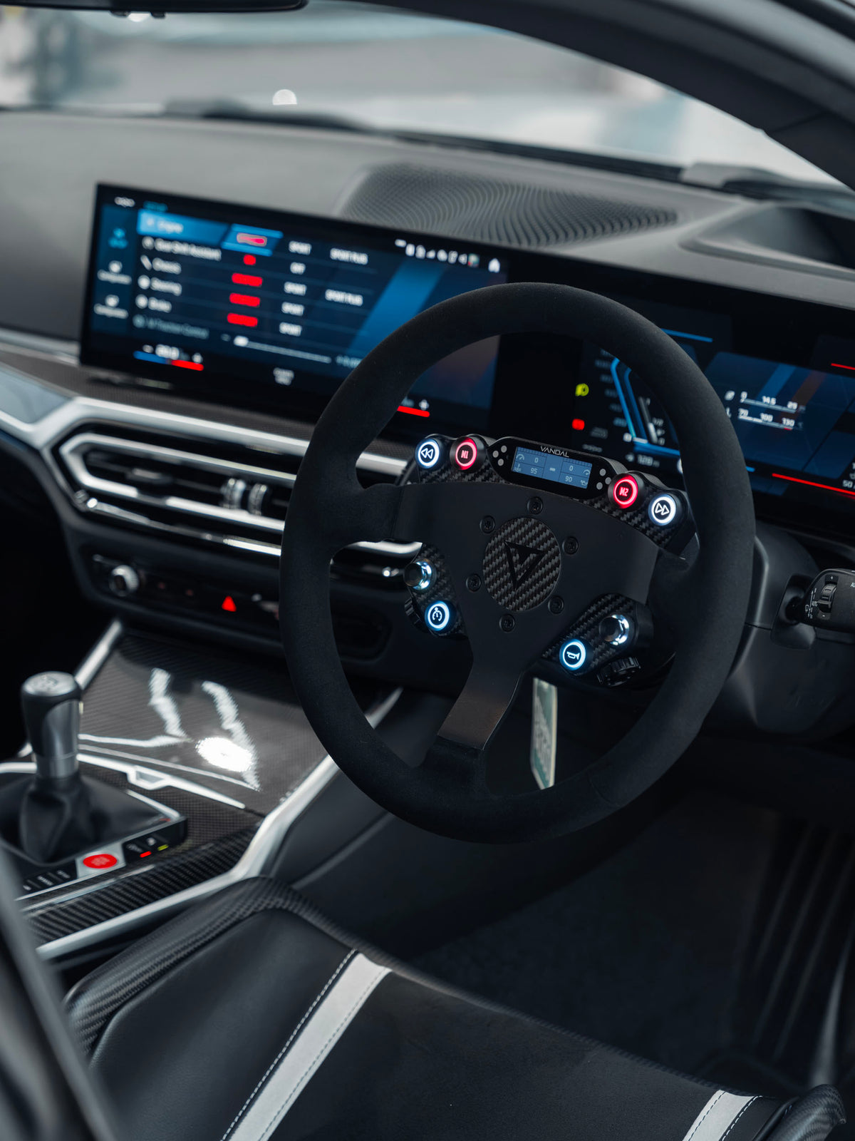 BMW M3 G80, M4 G82 & M2 G87 DSP Motorsport Display Steering Wheel by Vandal Performance (2021+)