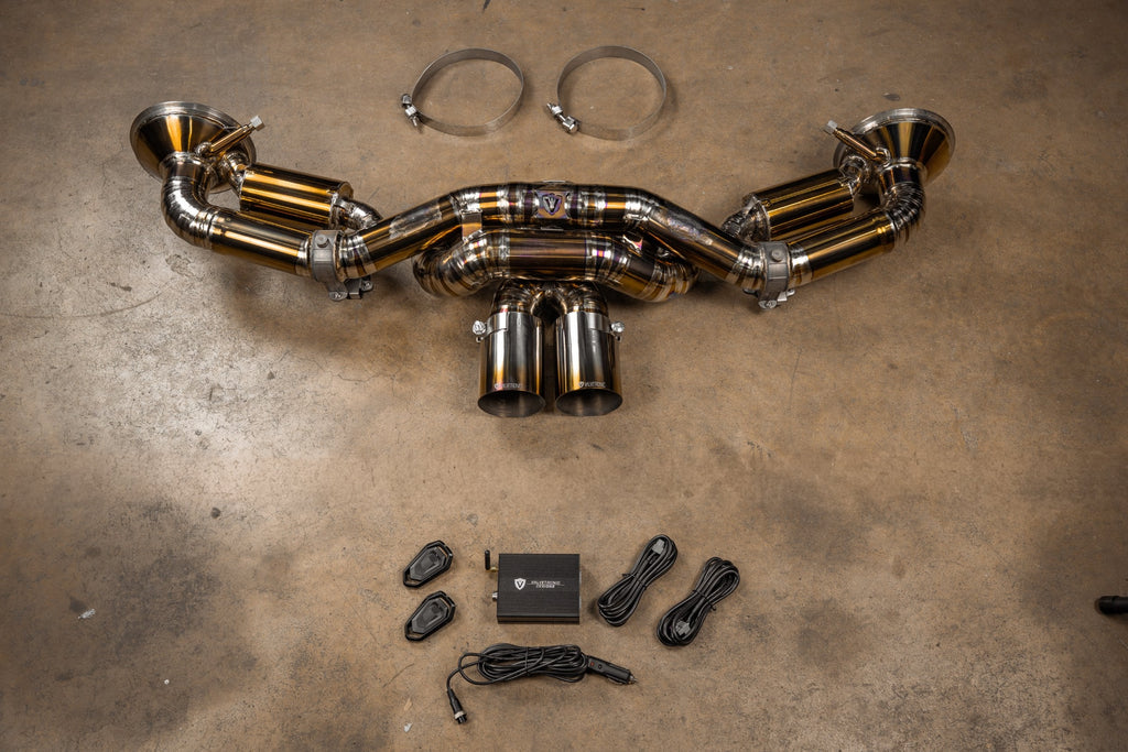 Porsche 992 GT3 & GT3 RS F1 Valved Sport Exhaust System by Valvetronic
