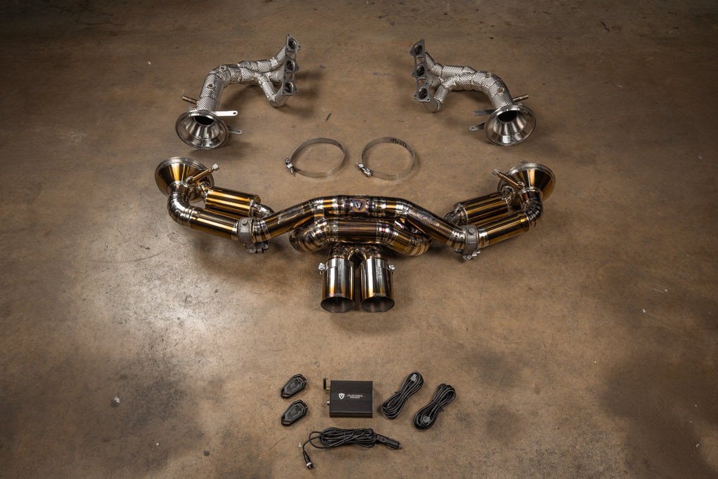 Porsche 992 GT3 & GT3 RS F1 Valved Sport Exhaust System by Valvetronic