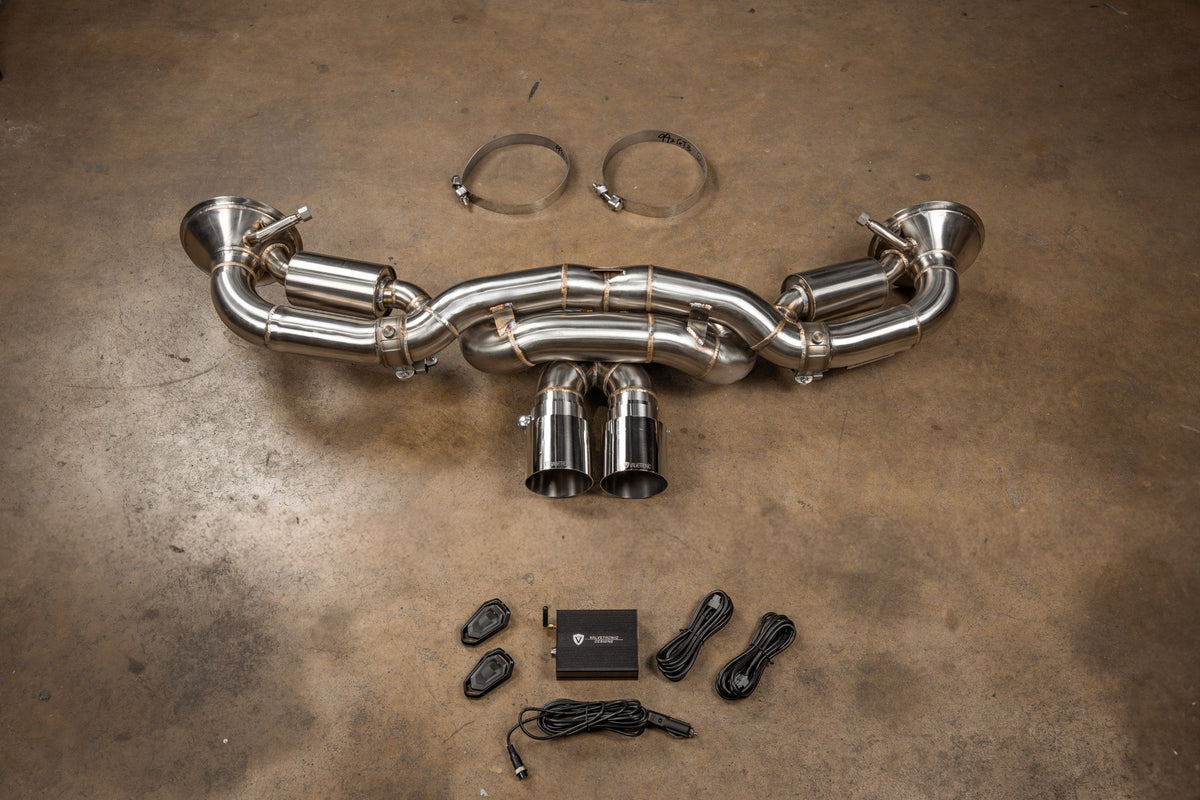 Porsche 992 GT3 & GT3 RS F1 Valved Sport Exhaust System by Valvetronic