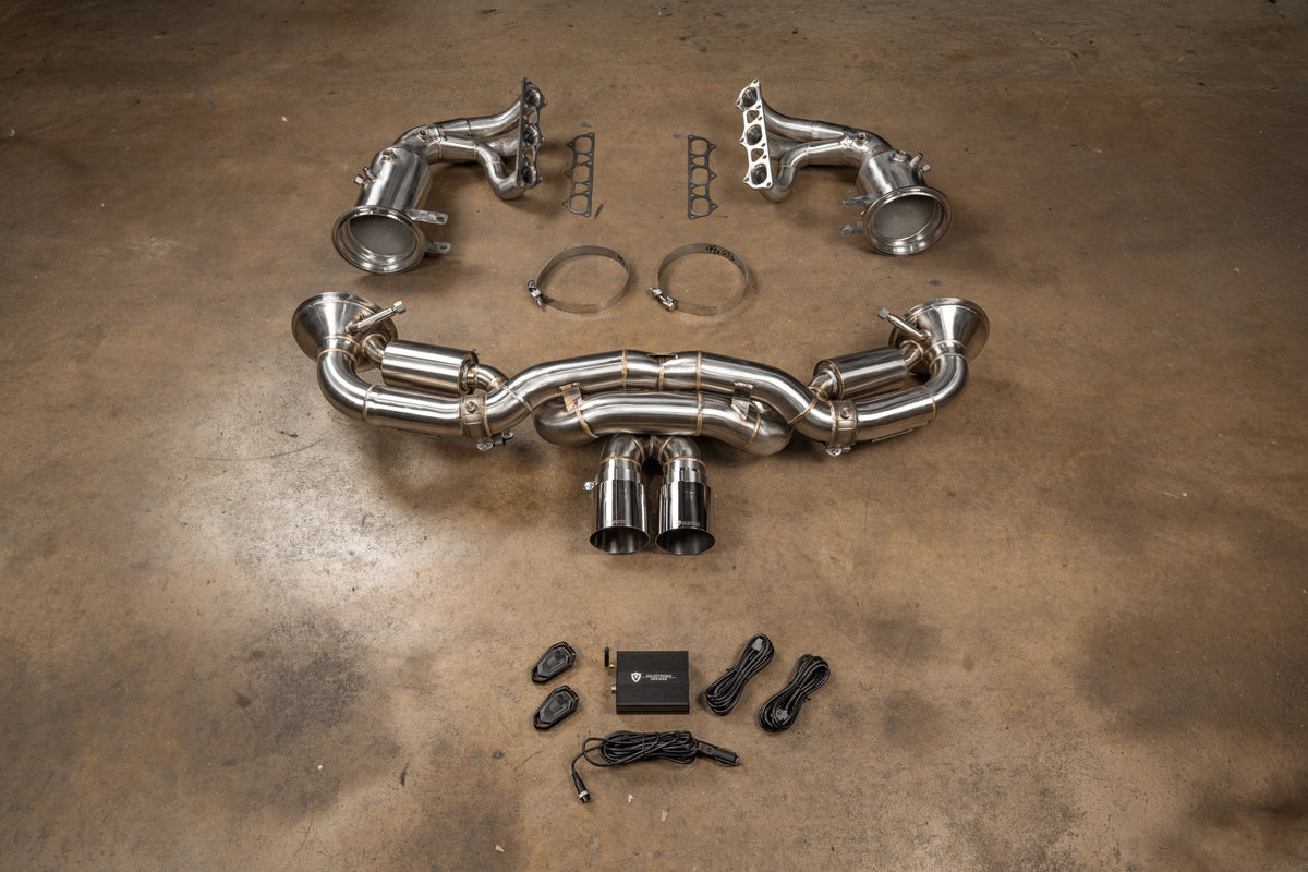 Porsche 992 GT3 & GT3 RS F1 Valved Sport Exhaust System by Valvetronic